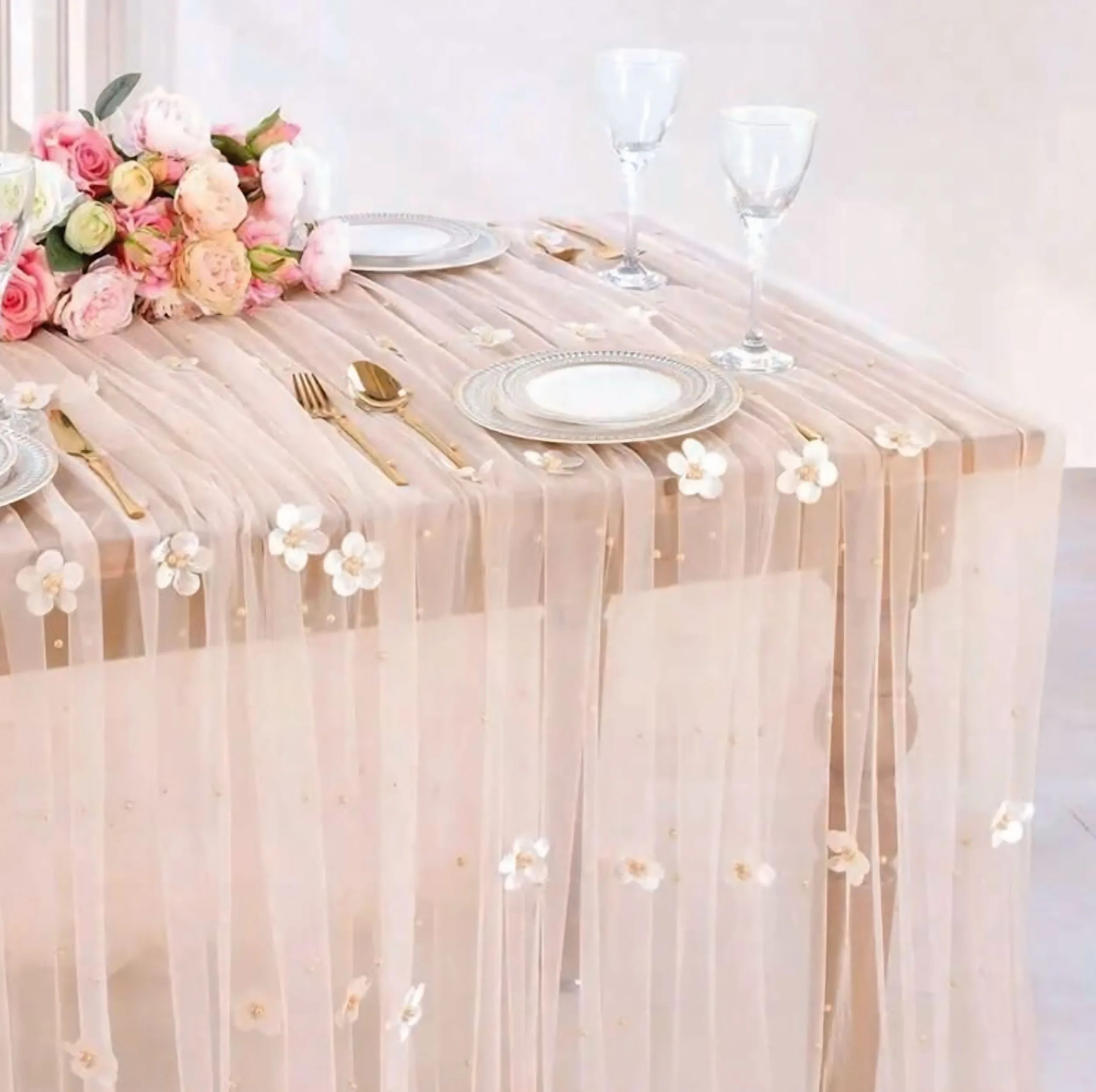 رانر مدل Pearl Flower سایز 300*70 سانتی متر