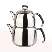 کتری و قوری مدل UN-7509 گنجایش کتری 2.5 لیتر گنجایش قوری 1.4 لیتر