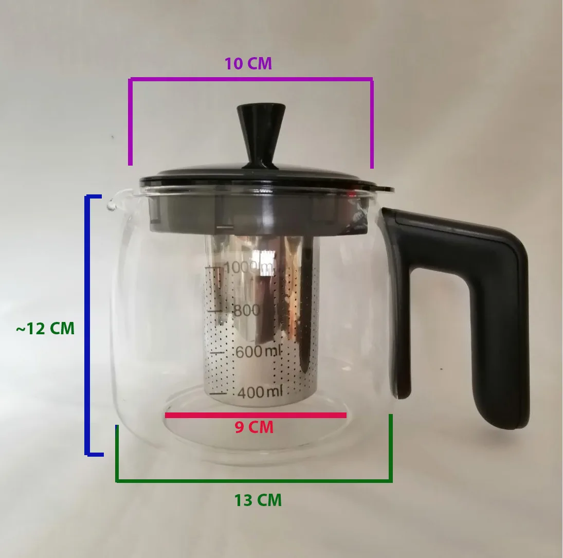 قوری مدل فلری کد 1000ML