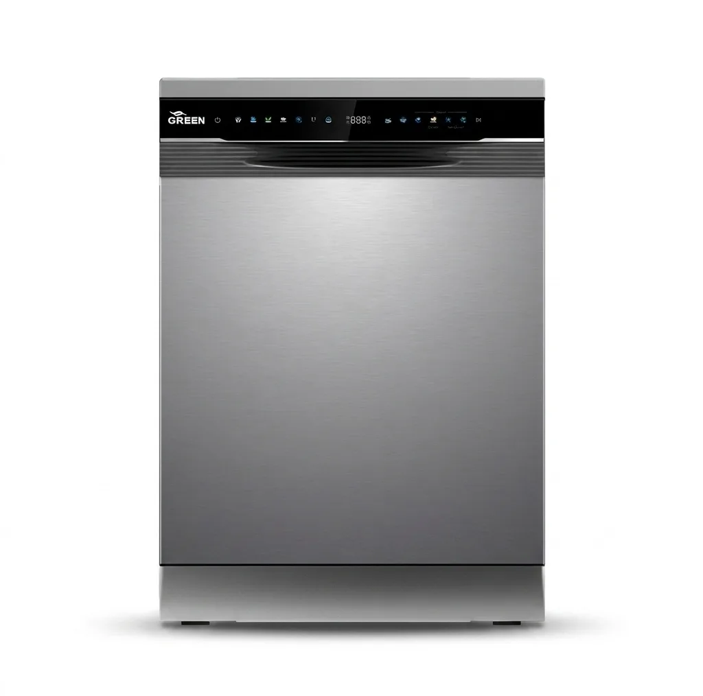 ماشین ظرفشویی 14 نفره گرین پی جی دبلیو مدل GDW1407A-S