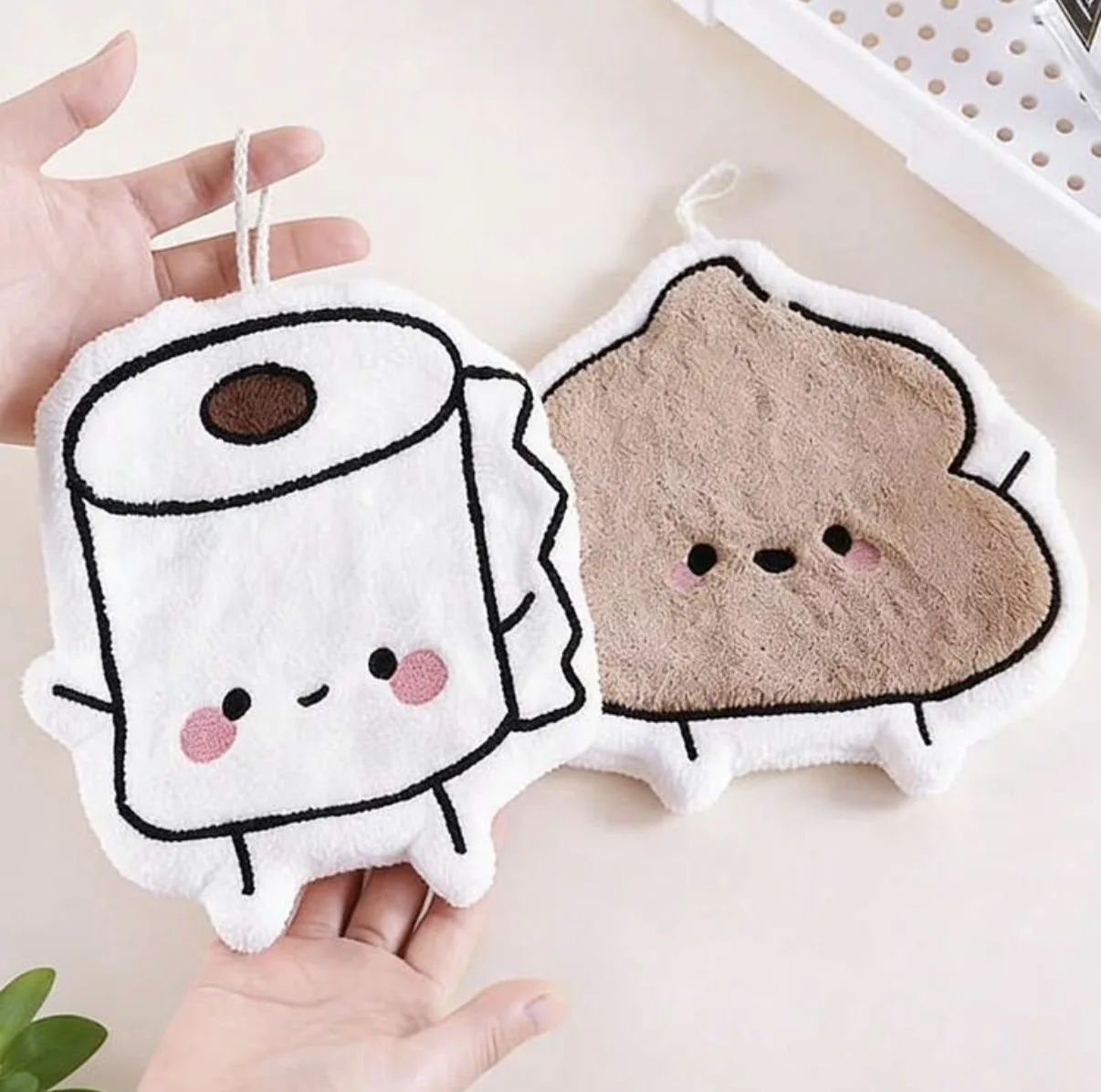 دستمال آشپزخانه پنبه‌ای مدل shitty بسته 2 عددی