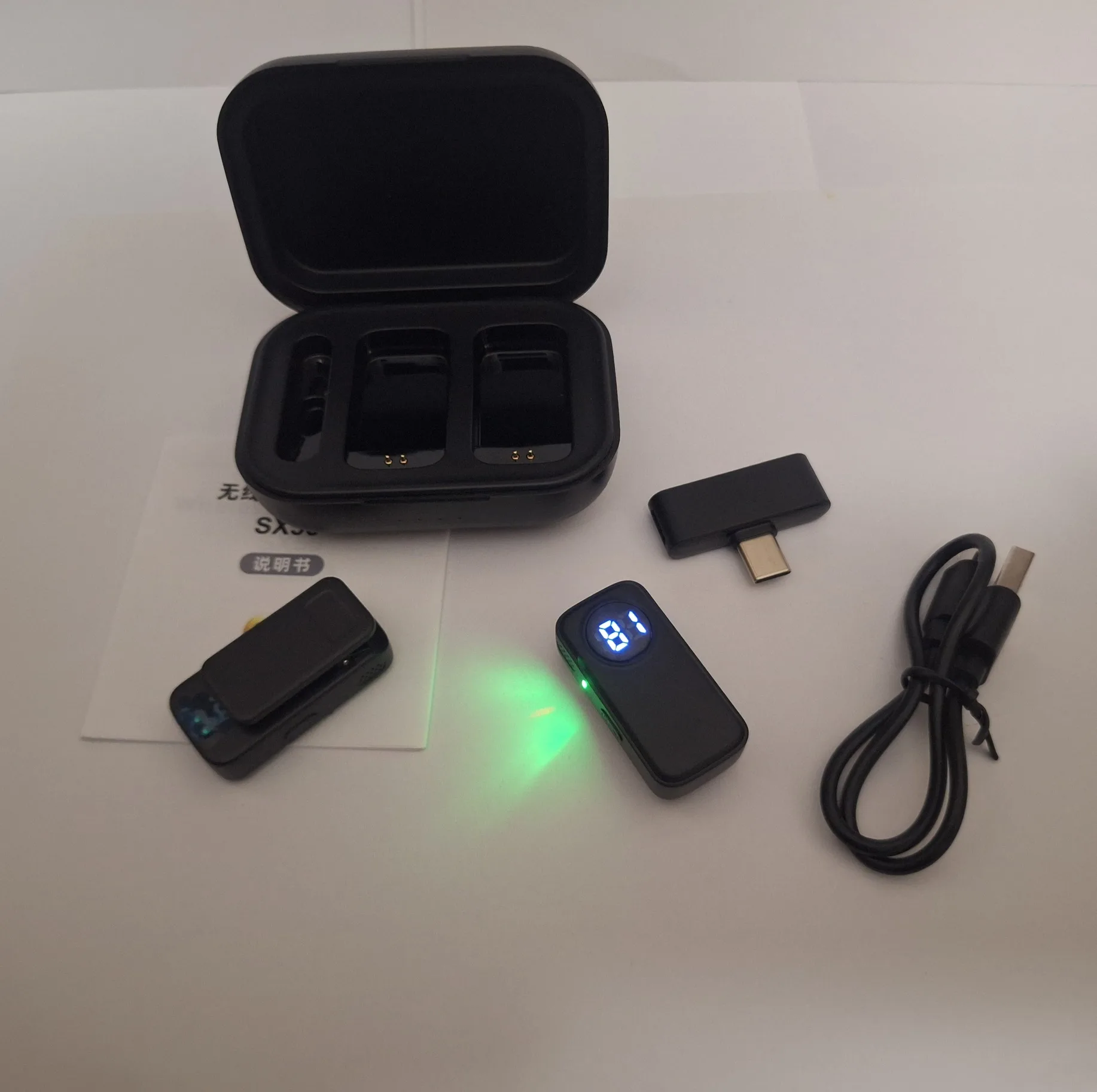 میکروفن بی سیم مدل SX56 با درگاه  Type c
