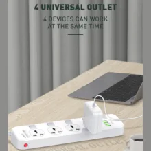 چند راهی برق الدینیو مدل Power Socket