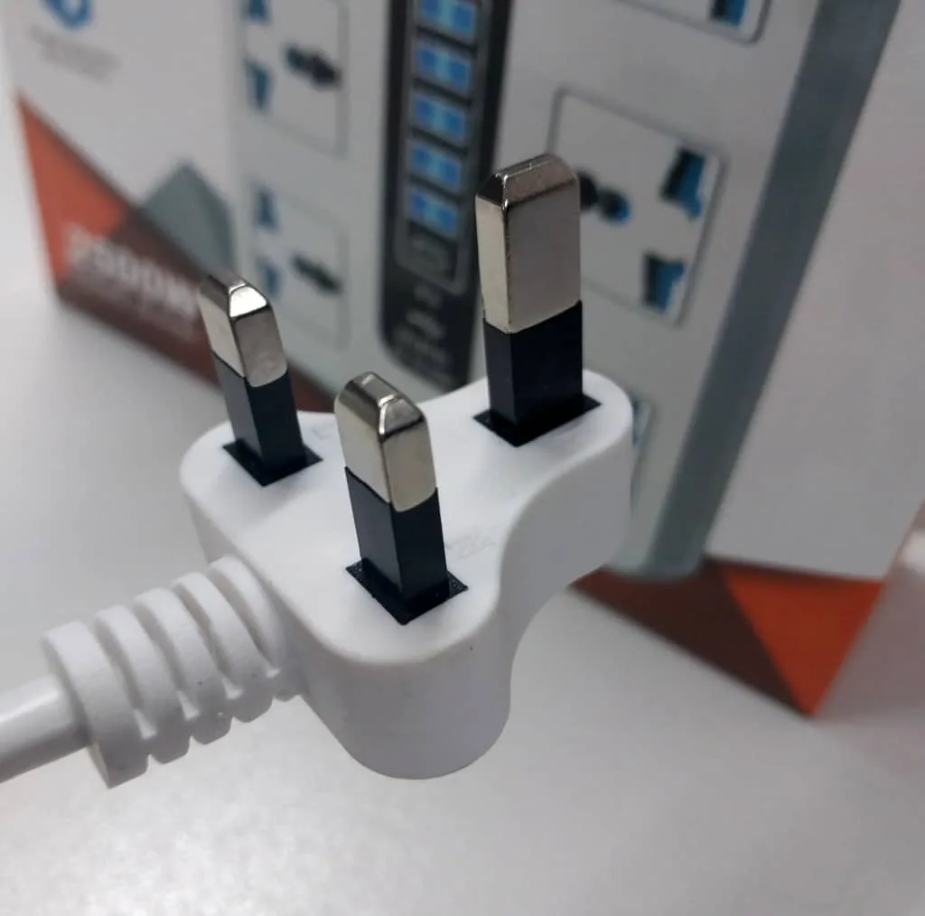 چندراهی برق مدل چندراهی power socket 5USB&1TYPE-C
