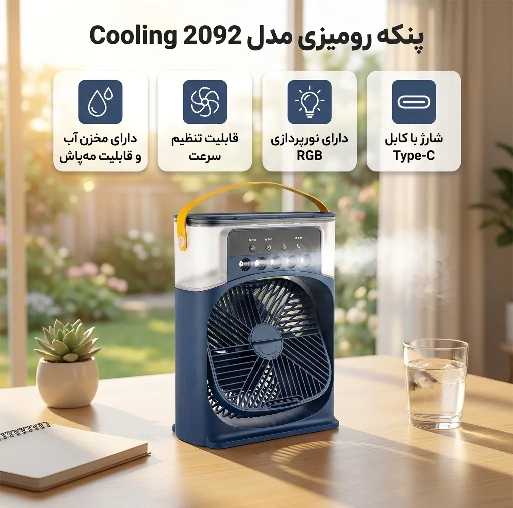 پنکه رومیزی مدل Cooling 2092