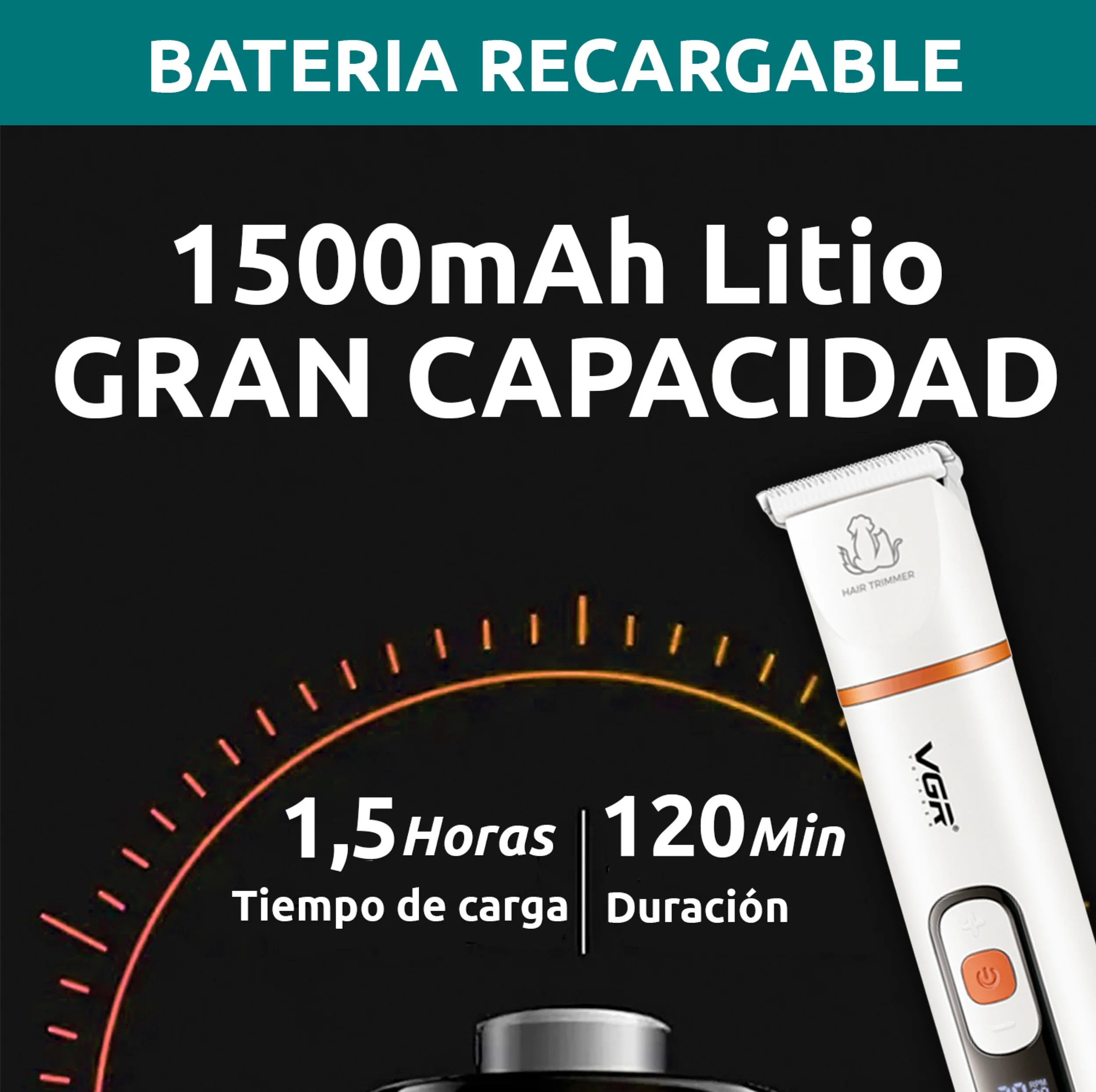 ماشین اصلاح موی حیوانات وی جی ار مدل V-204