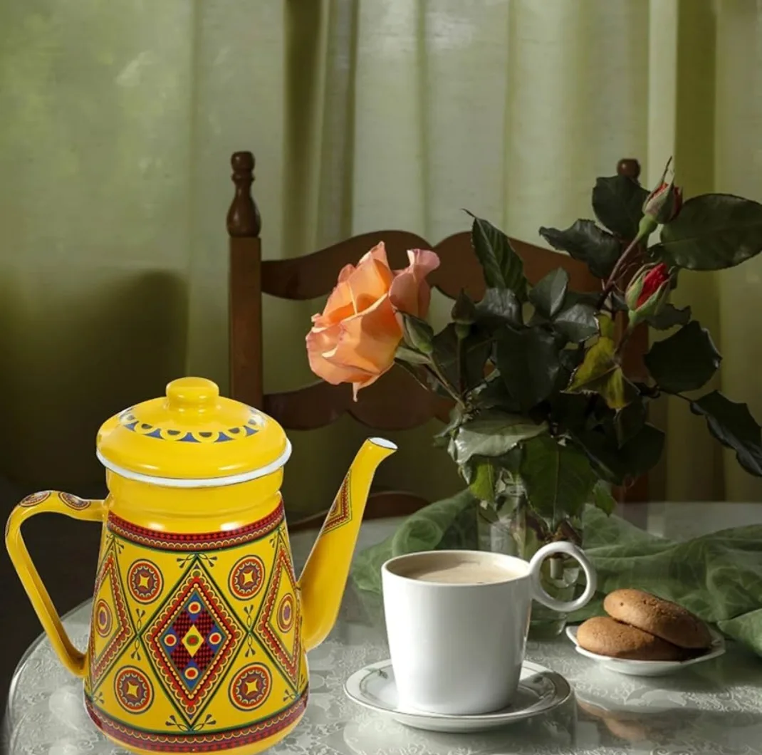 قوری مدل لعابی طرح سنتی
