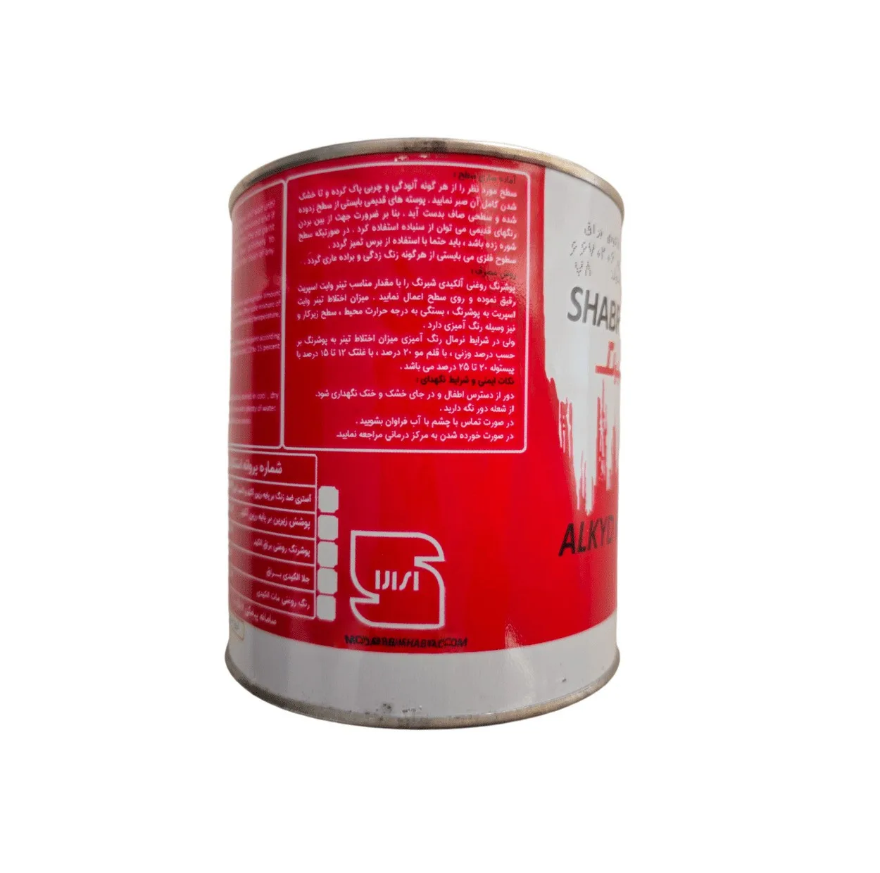 روغن جلا رنگسازی شبرنگ کد 78 وزن 1 کیلوگرم