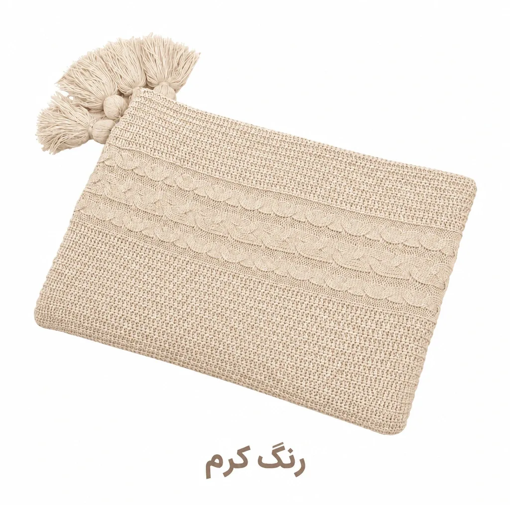 شال مبل و تخت هنرمند مدل گیس بافت کد 89-96 سایز 200×150 سانتیمتر
