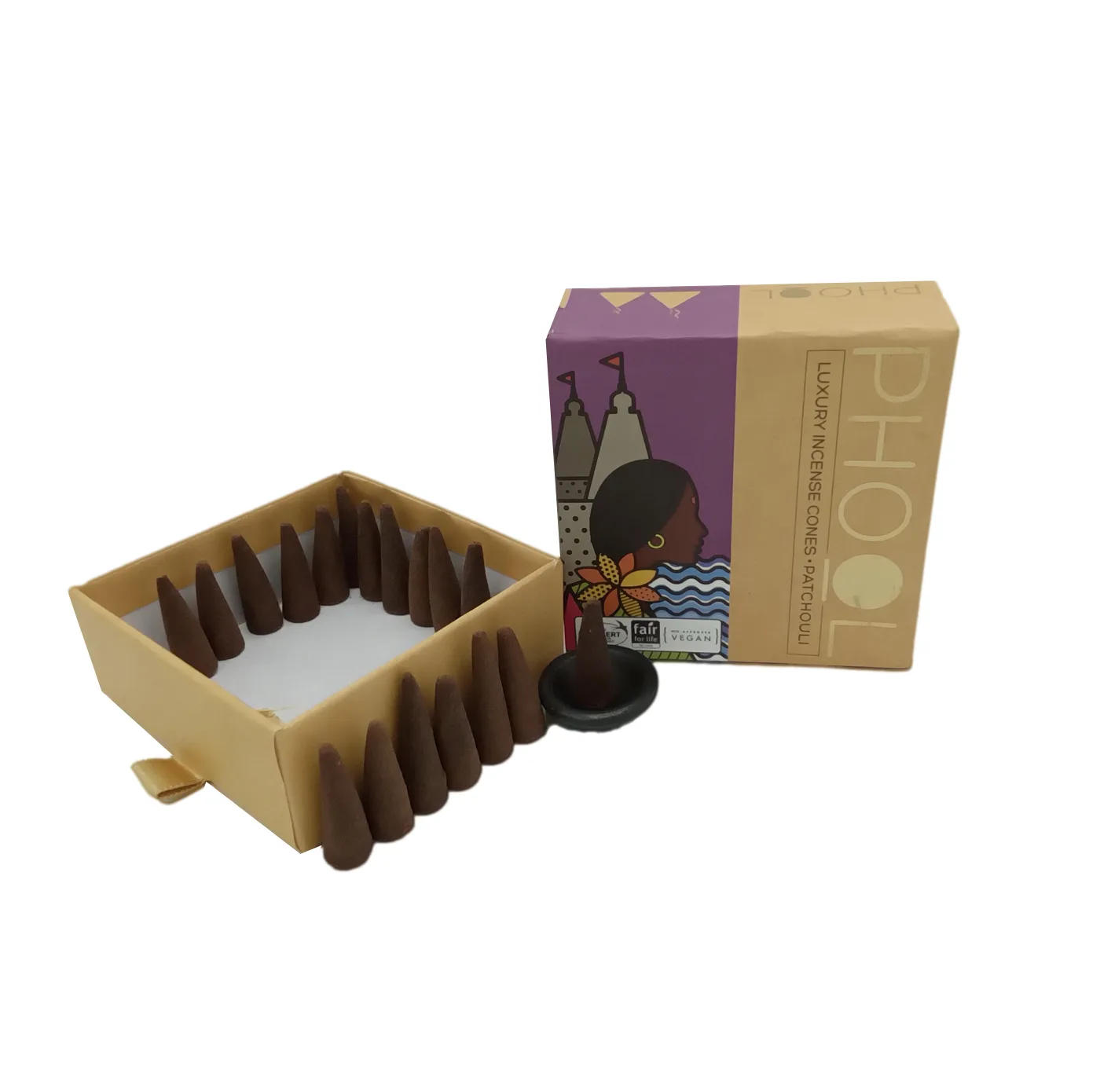 عود فول مدل  کله قندی PATCHOULI کد 1000120