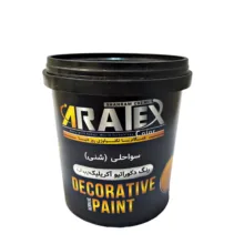 رنگ سواحلی صدفی دکوراتیو طلایی آرتکس مدل RC96 وزن 1 کیلوگرم