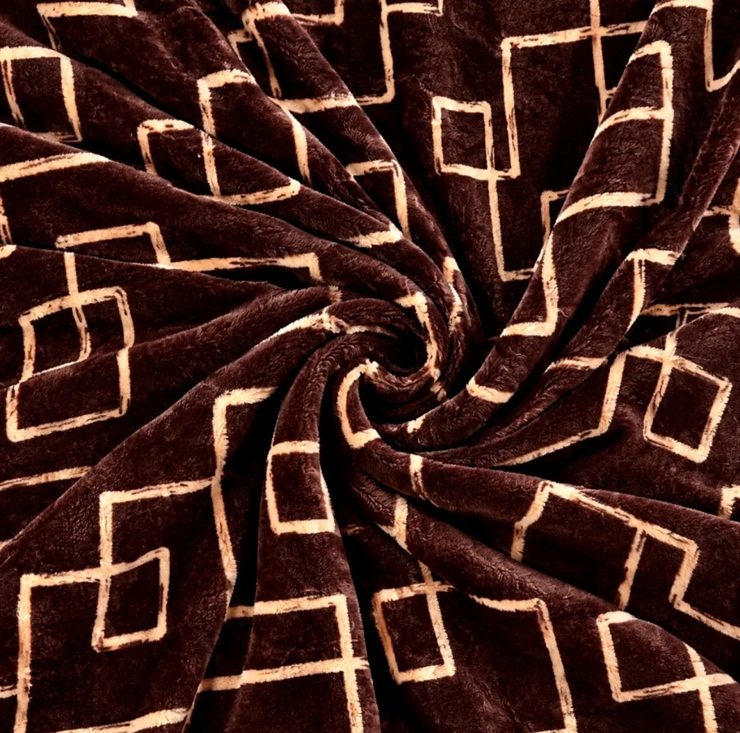 پتو مسافرتی 1 نفره مدل خطی سایز 160×220 سانتی‌متر