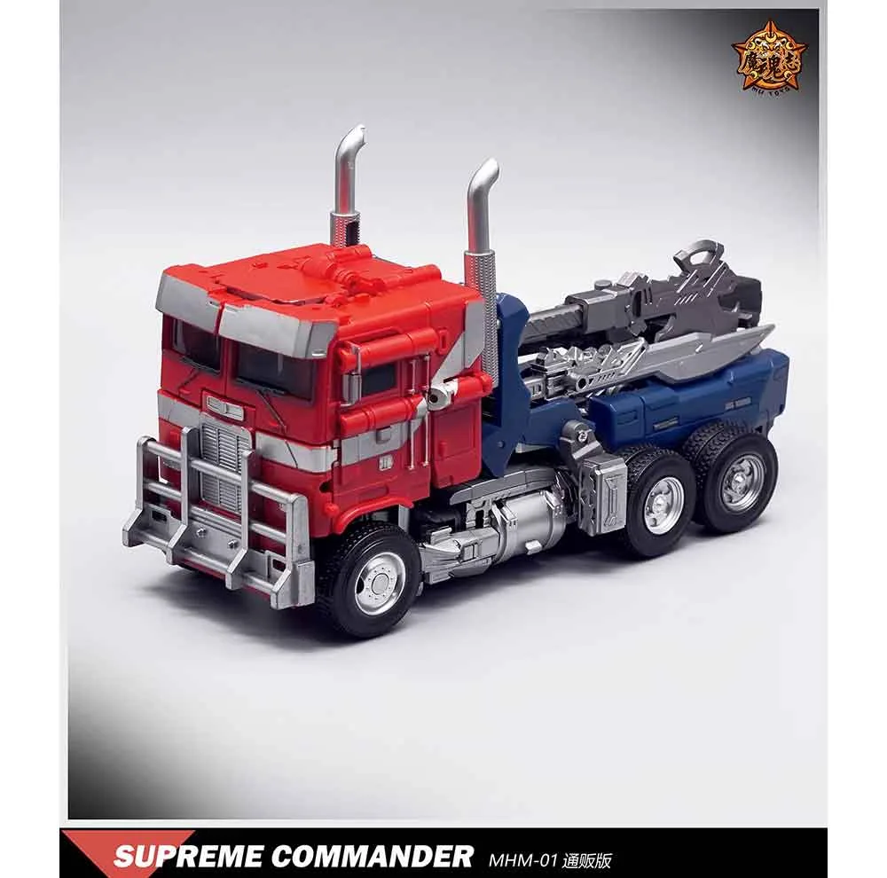اکشن فیگور مدل ترنسفورمر اپتیموس پرایم طرح Transformer optimus prime 8817 ارتفاع 18 سانتیمتر