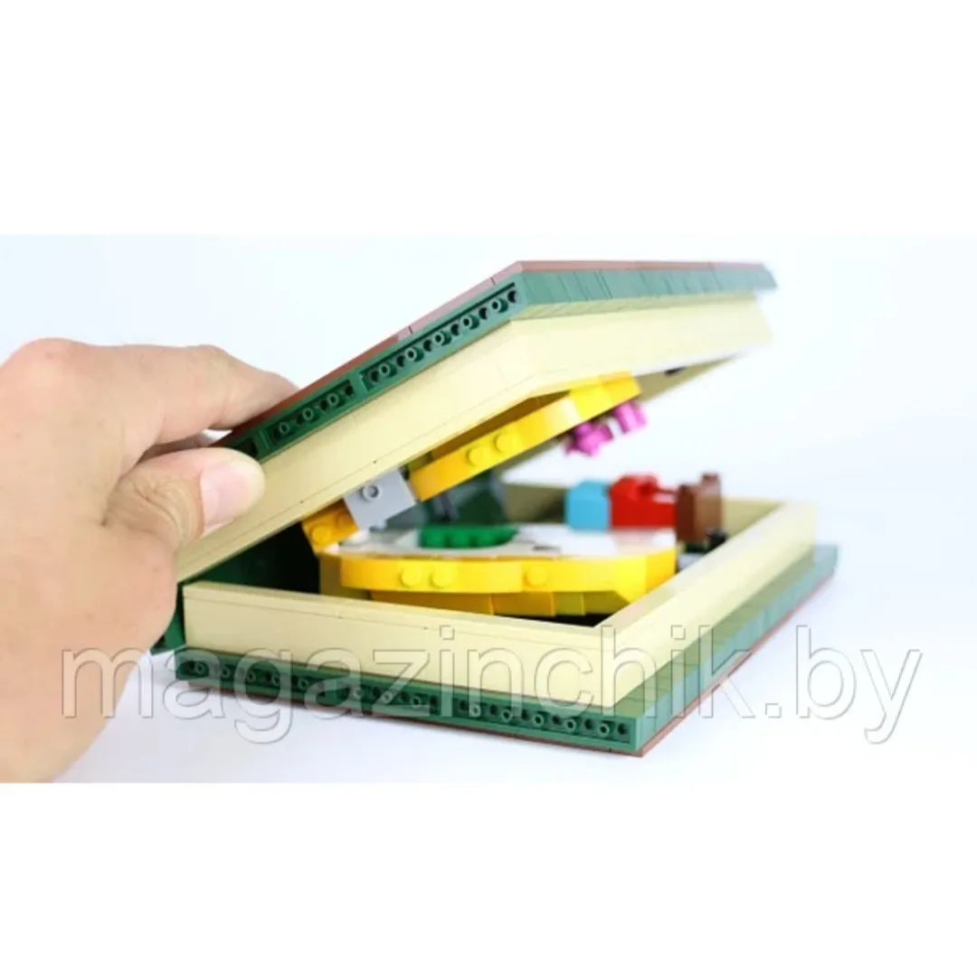 ساختنی 880 تکه بلا مدل کتاب بریک کد BELA 11393