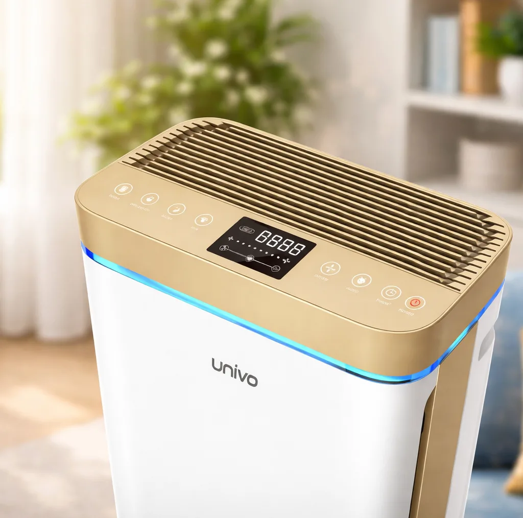 دستگاه تصفیه‌کننده هوا خانگی پنج مرحله‌ای یونیوو مدل UAir Cloud 480 Hydra به همراه فیلتر