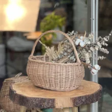 سبد مروار بافی مدل دسته دار