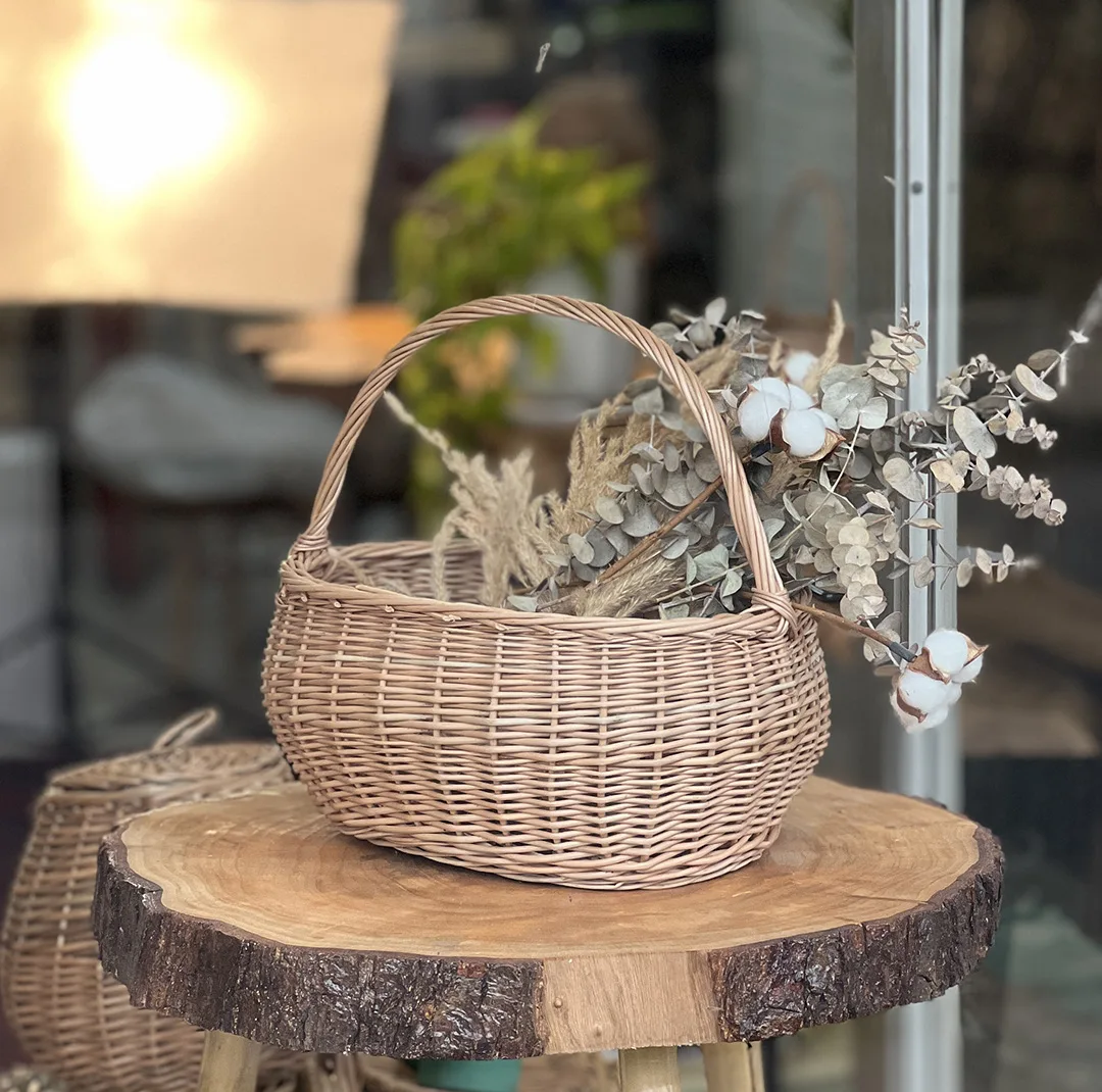 سبد مروار بافی مدل دسته دار