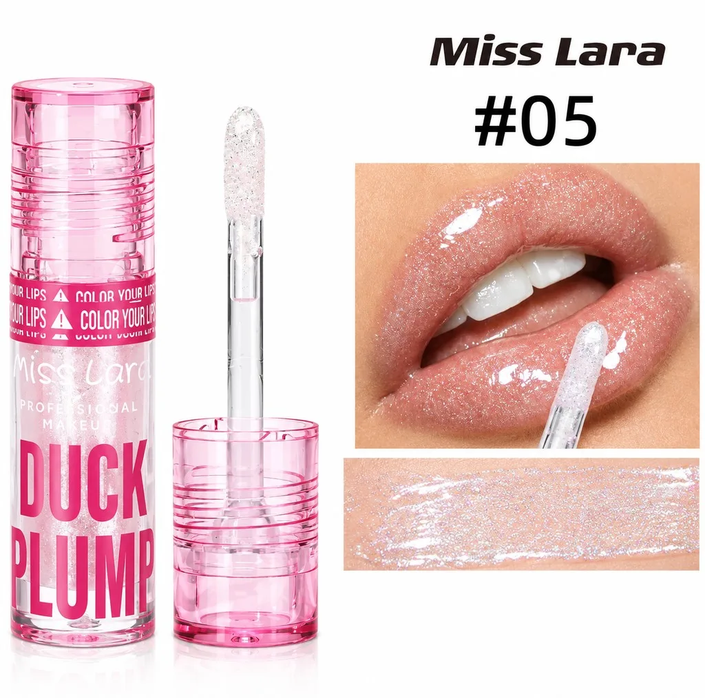 برق لب مایع براق میس لارا مدل DUCK PLUMP شماره 5