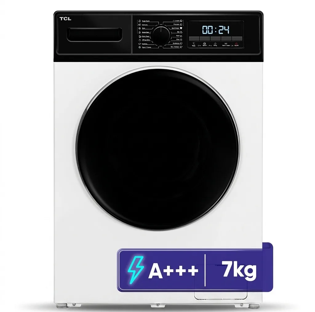 ماشین لباسشویی 7 کیلوگرم اتوماتیک تی سی ال مدل G72-BW/BS
