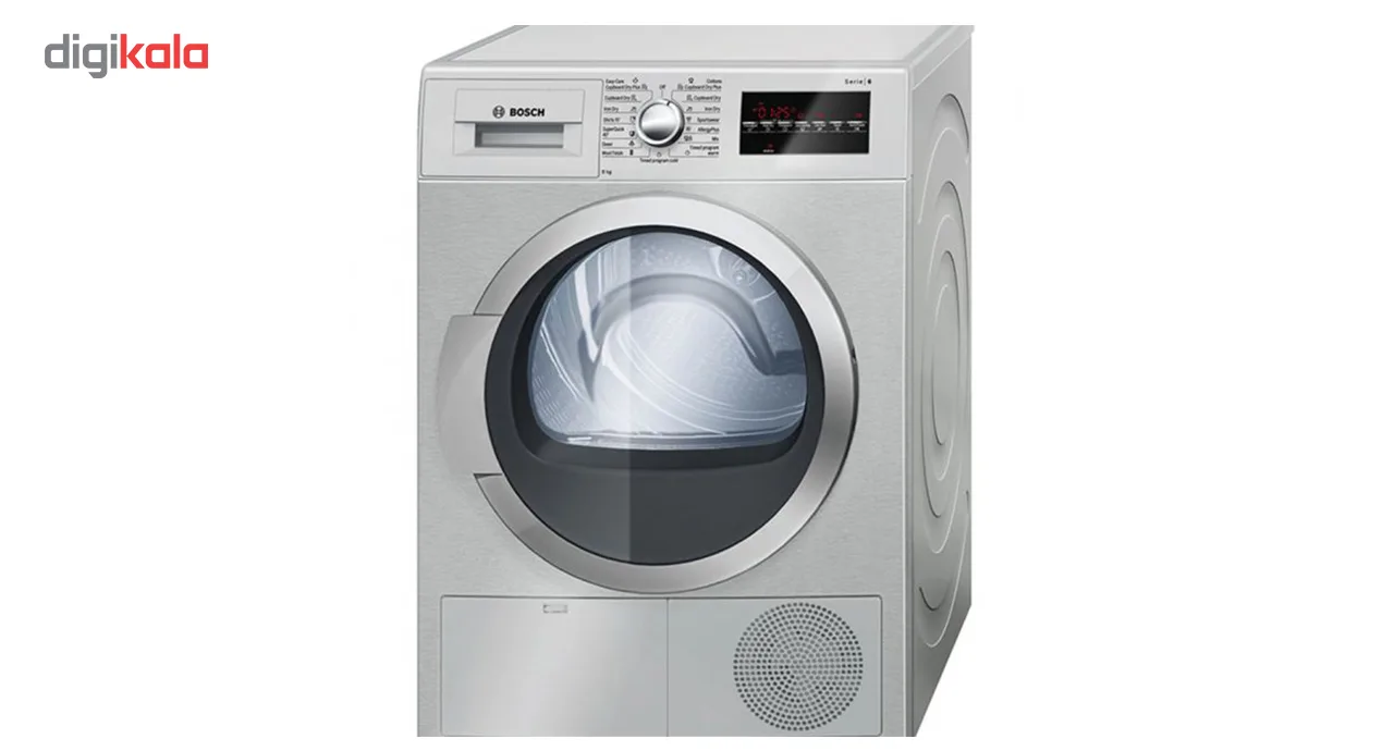 خشک کن بوش مدل WTG8640XIR ظرفیت 8 کیلوگرم