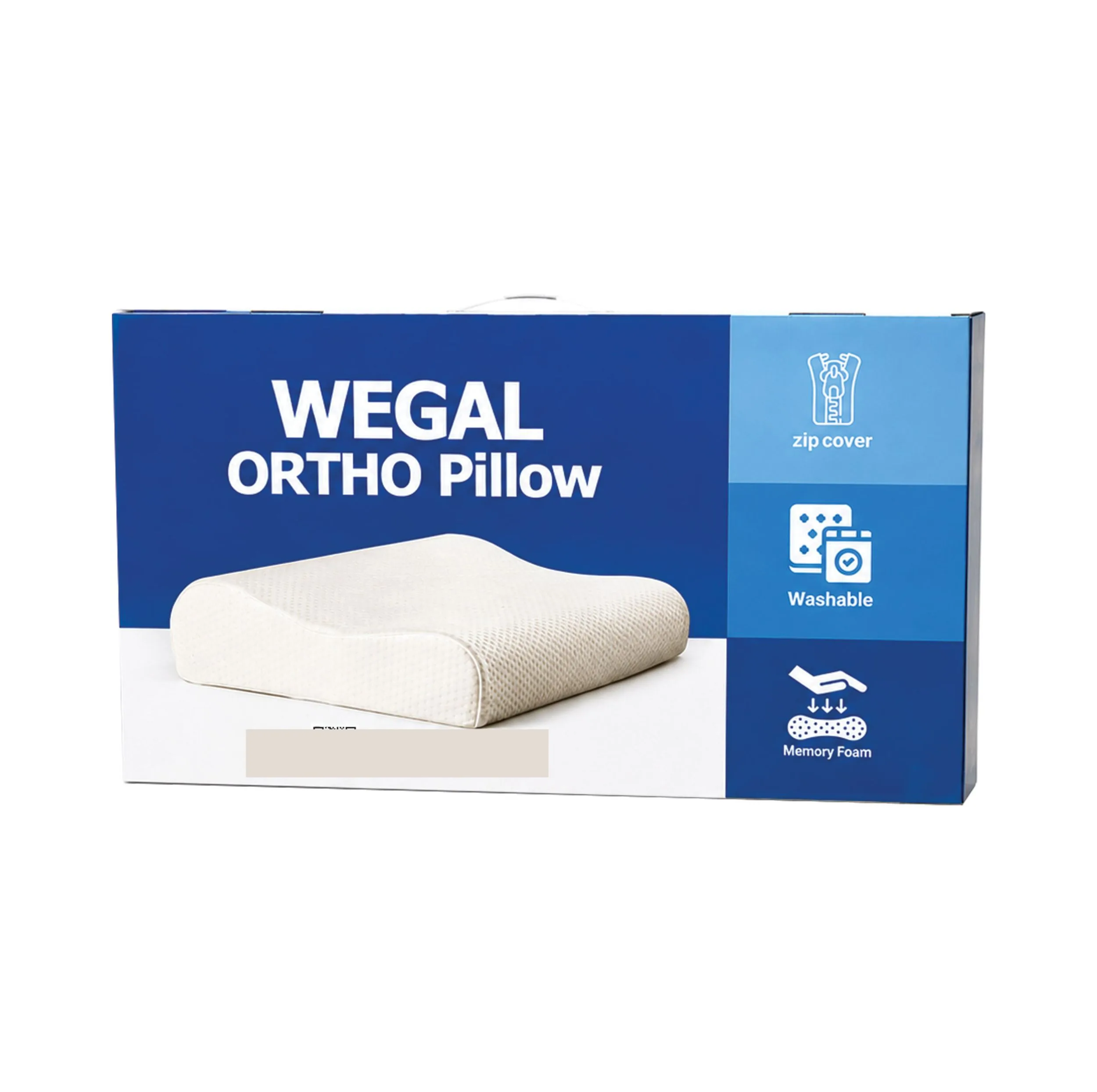 بالش طبی وگال مدل ارتوموج سایز 50x30 سانتی متر