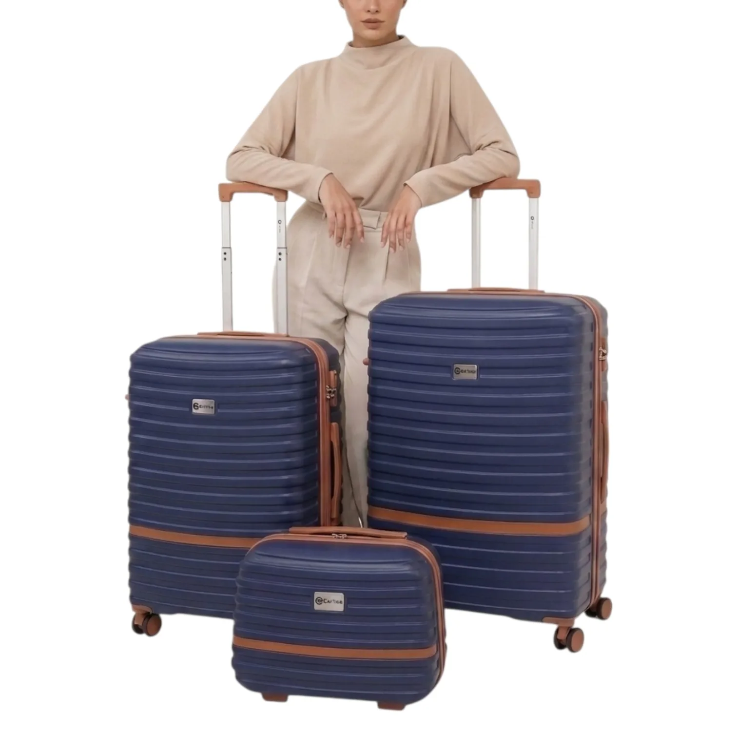 ست چهار عددی چمدان کارینا مدل CRN 6969 SERIES