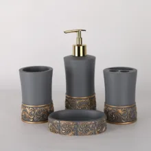 ست سرویس بهداشتی 4 پارچه دلفین مدل 010-Dgr