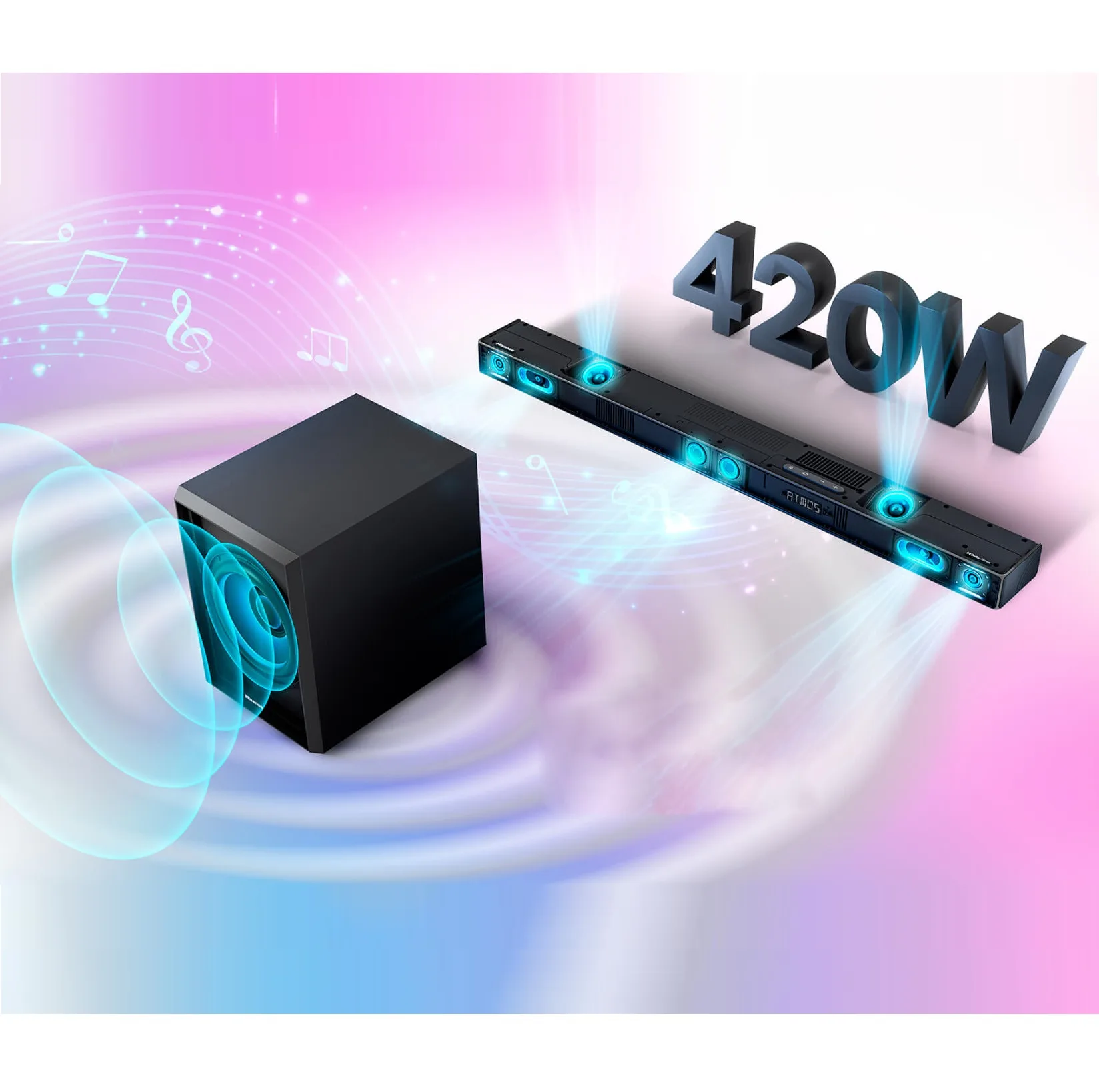 ساندبار هایسنس مدل U3120G
