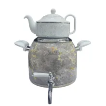 ست کتری و قوری نزاز طرح سنگ