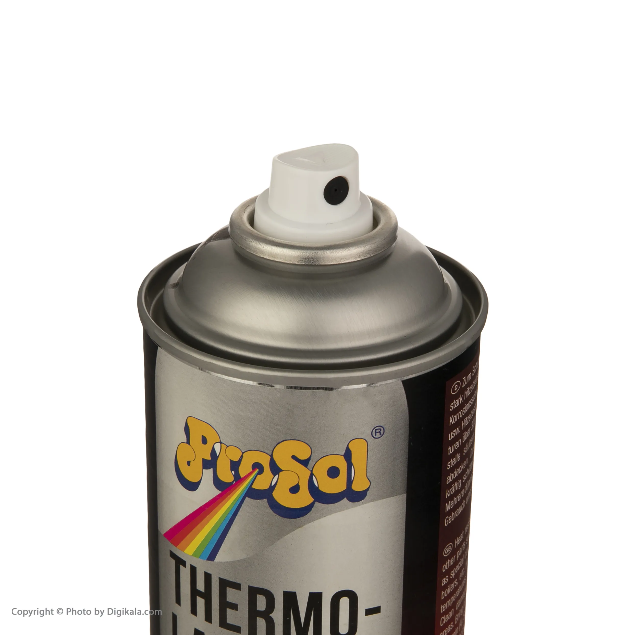اسپری رنگ نسوز مشکی پروسول مدل Thermo lack کد 08 حجم 400 میلی لیتر