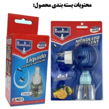 حشره کش برقی کواکوا مدل S-214 به همراه مایع حشره کش