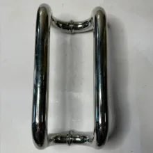 دستگیره دو طرفه میرالی- استیل نگیر مدل 894 کد A04204 مناسب برای درب شیشه ای بسته دو عددی