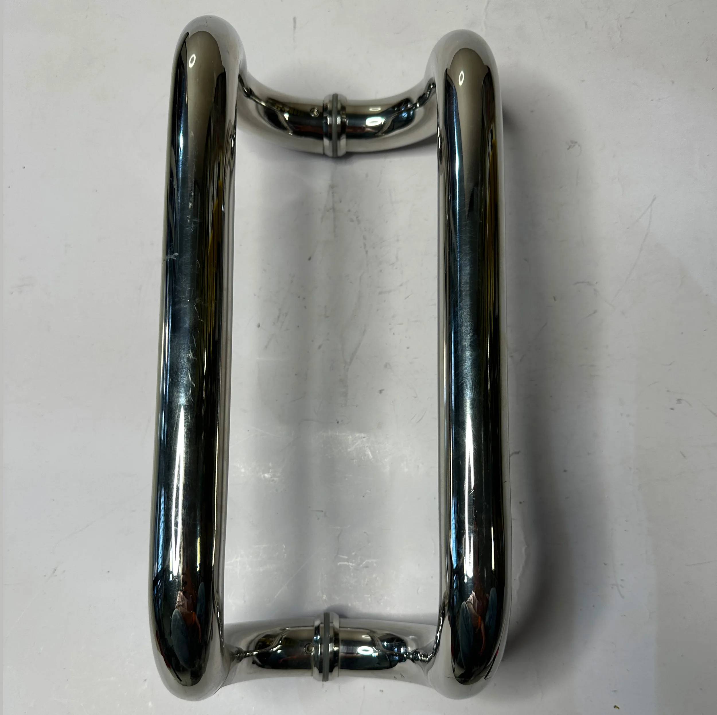 دستگیره دو طرفه میرالی- استیل نگیر مدل 894 کد A04204 مناسب برای درب شیشه ای بسته دو عددی