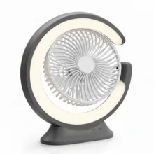 پنکه شارژی کی پی جی مدل Table Fan ظرفیت 4000 میلی آمپر ساعت