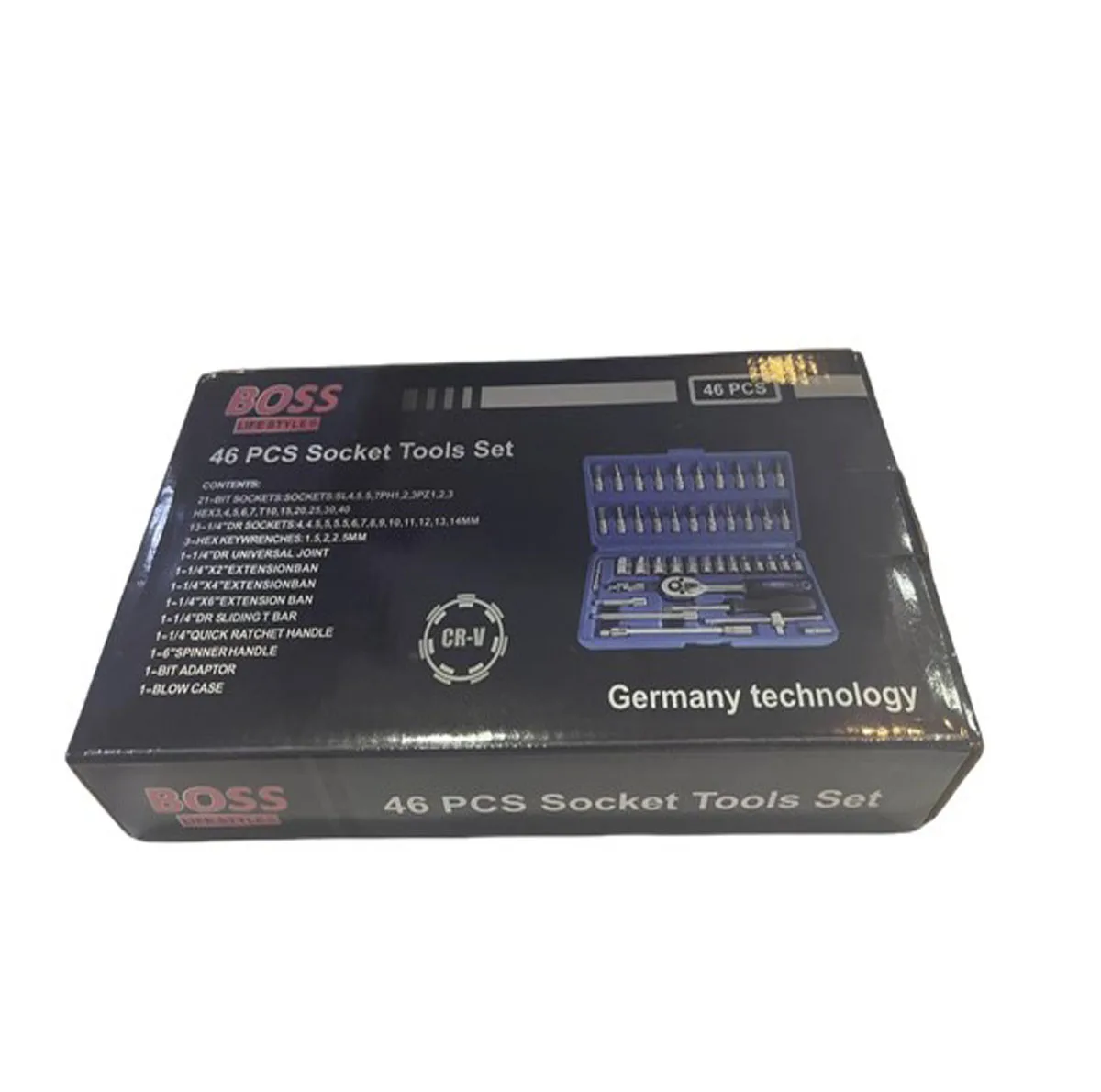 جعبه بکس باس مدل GERMANY TECHNOLOGY مجموعه 46 عددی