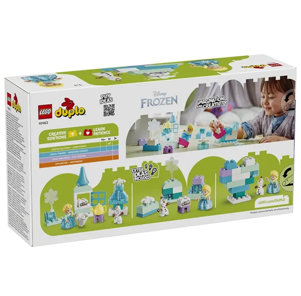 لگو 37 قطعه سری دوپلو مدل Disney Elsa and Olaf Frozen Box کد 10462