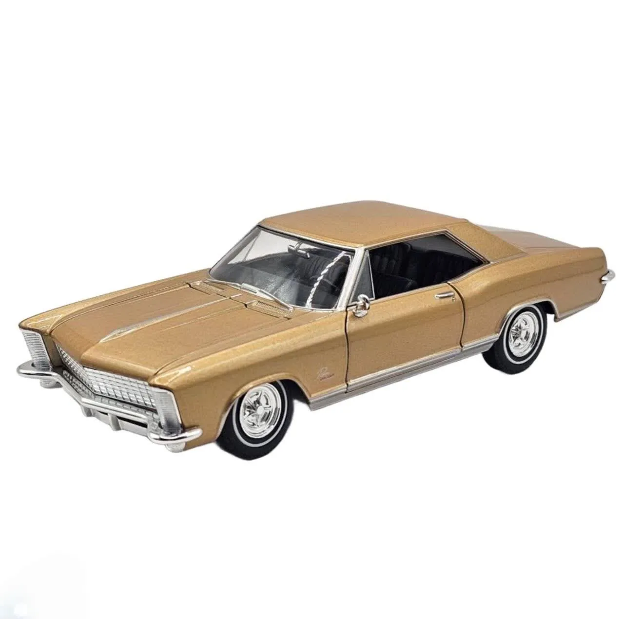 ماشین بازی ناب سل مدل بیوک ریویرا فلزی طرح ولی کد WELLY 1:24 1965 BUICK RIVIERA GRAN SPORT