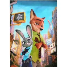 فرش ماشینی آنا طرح کودک کد 2205