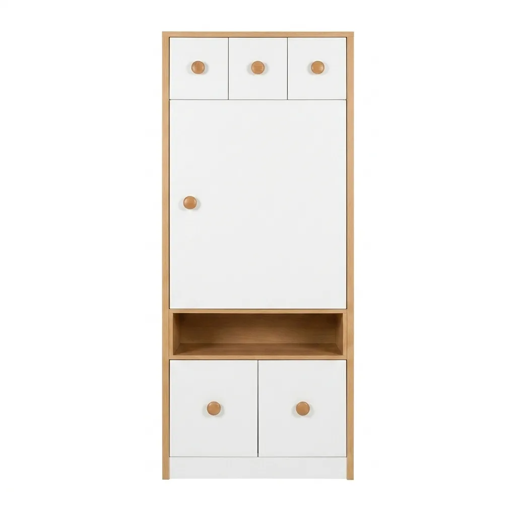 دستگیره کمدی کابینتی چوب هالین هوم مدل HH101 بسته ۴ عددی