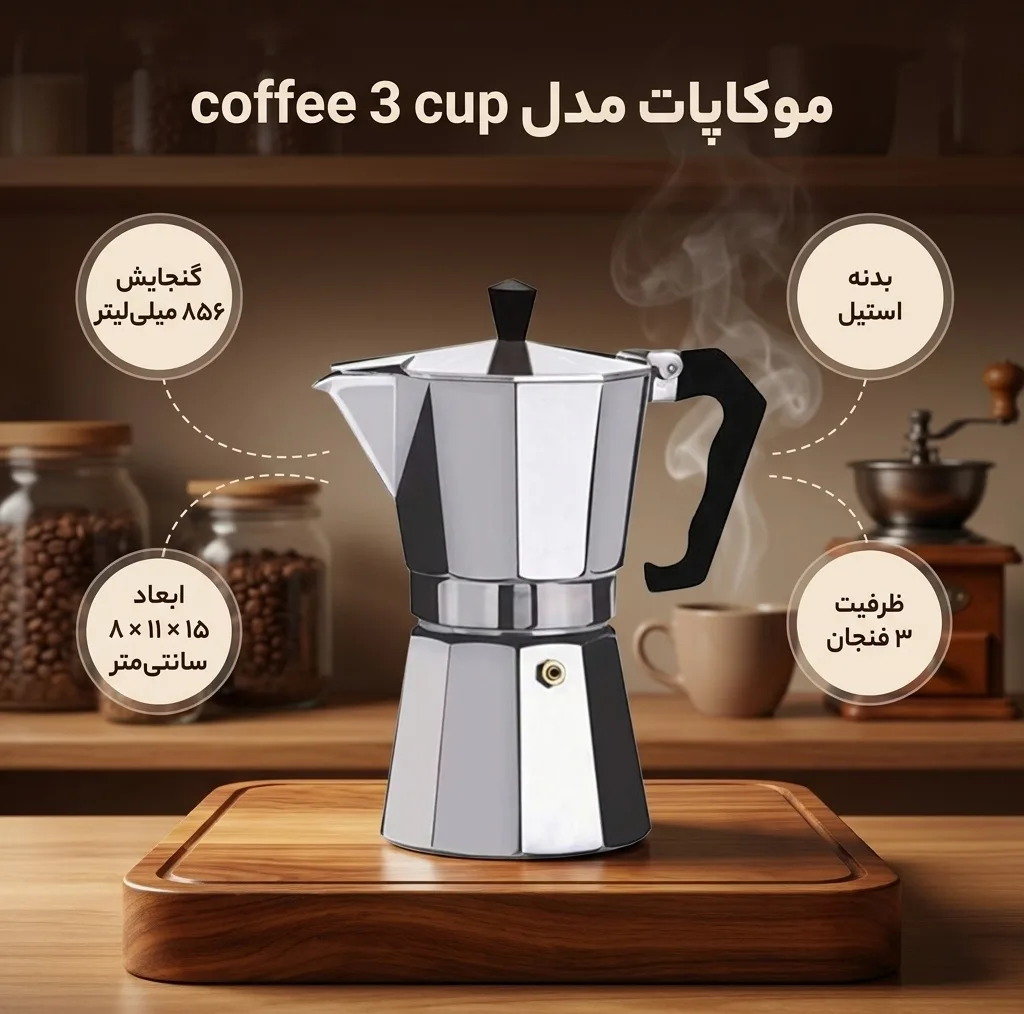 موکاپات مدل coffee 3 cup کد 10187