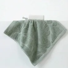 حوله دست و صورت مدل Leaf pattern سایز ۷۵*۳۴ سانتی متر