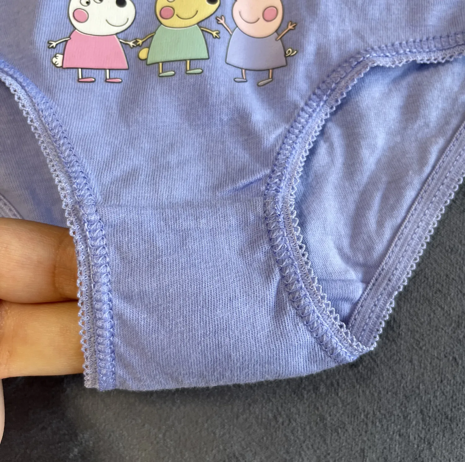 شورت دخترانه پپاپیگ مدل PIP3 بسته سه عددی