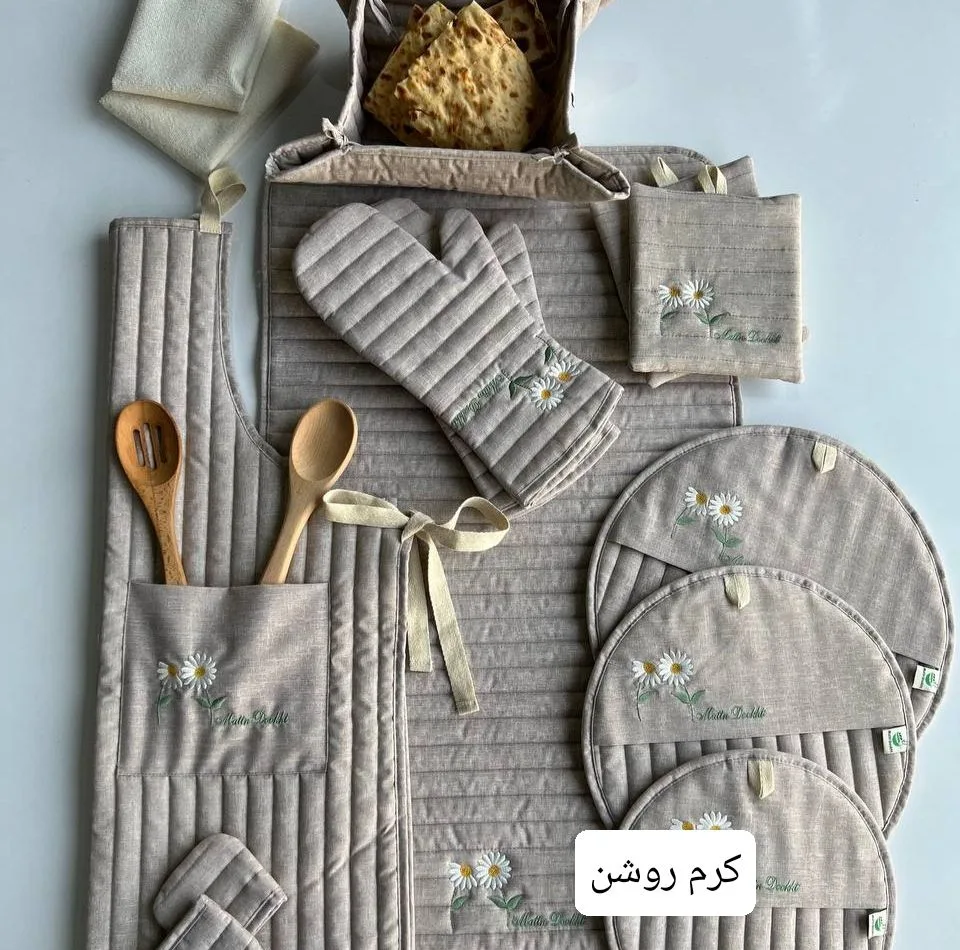 سرویس آشپزخانه 14 پارچه مدل بابونه