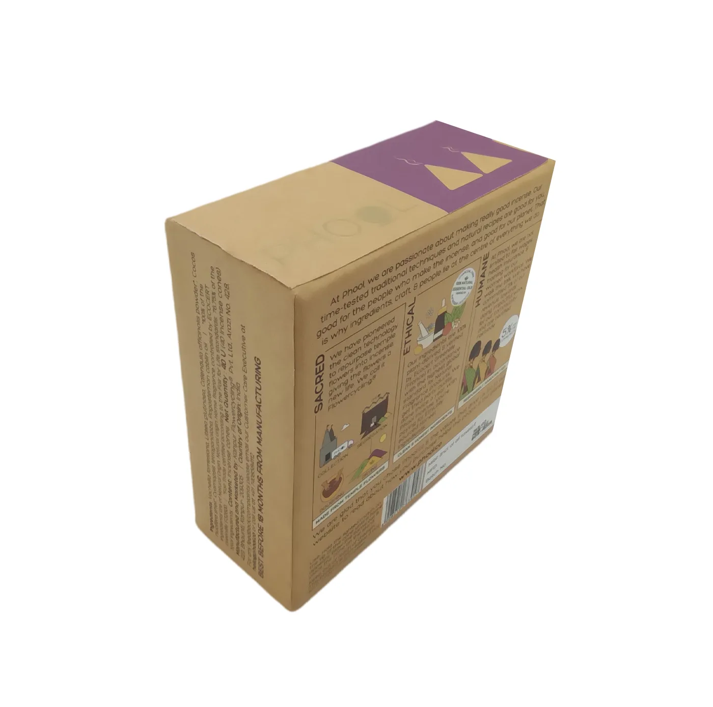 عود فول مدل  کله قندی PATCHOULI کد 1000120