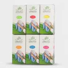 دستمال ظروف آشپزخانه ناژه بسته 6 عددی کد N670