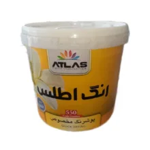 پوشرنگ نیمه پلاستیک مات اطلس کد 550 وزن 12 کیلو