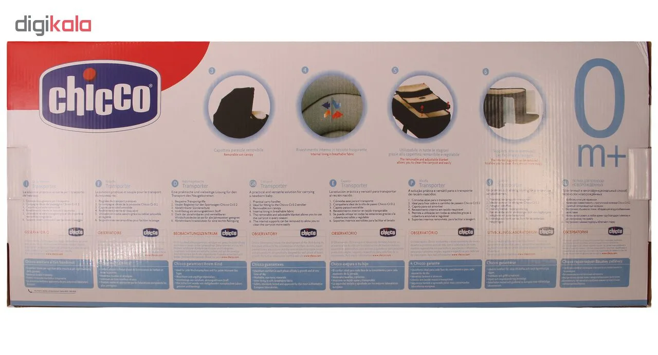 ساک حمل چیکو مدل Sacca Transporter-0m