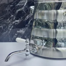 ست کتری و قوری تی جی اچ مدل ساسان کف چدن