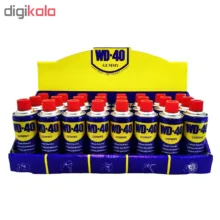 اسپری روان کننده گامی مدل WD-40حجم 400 میلی لیتر مجموعه 24 عددی