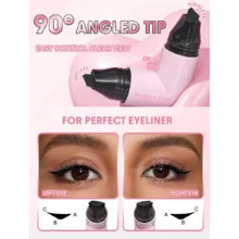 خط چشم ماژیکی شیگلم مدل Wing Heart Stamp رنگ مشکی شماره 01